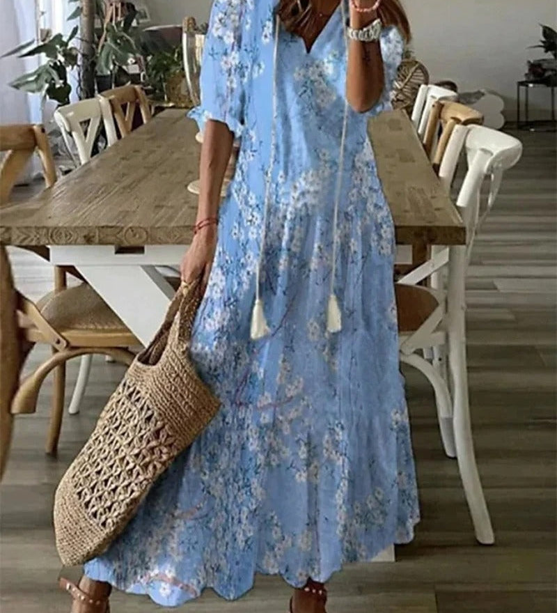 Clair | Robe maxi bohème