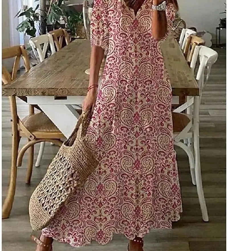 Clair | Robe maxi bohème