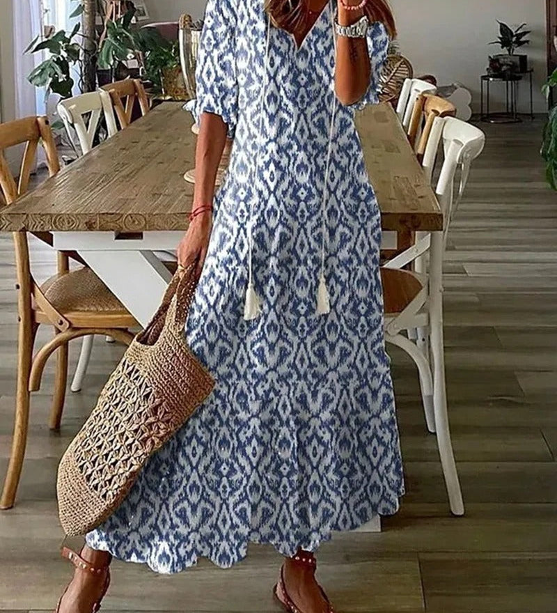 Clair | Robe maxi bohème