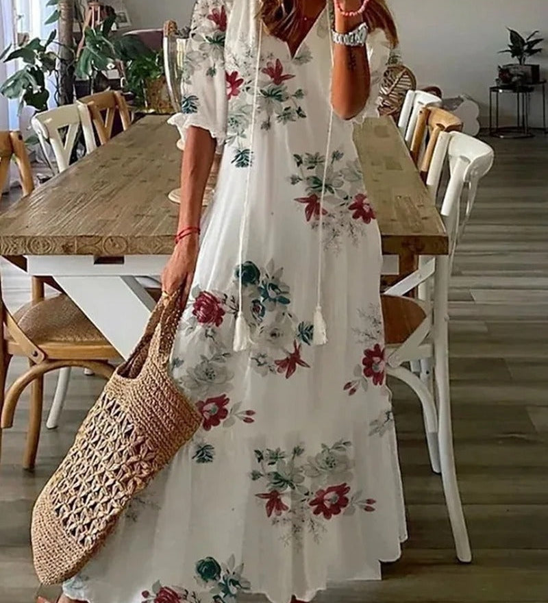 Clair | Robe maxi bohème