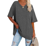 Gisele - T-shirt Élégant en Coton