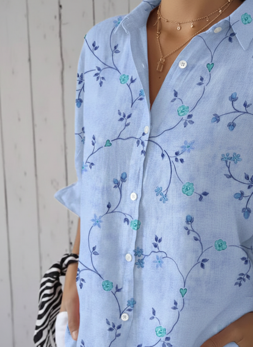 Liva | Blouse brodée